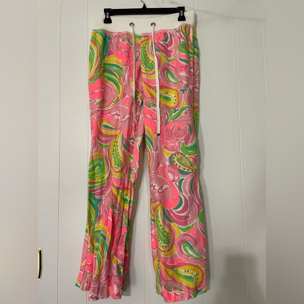 Lilly Pulitzer Linen The Beach Pant